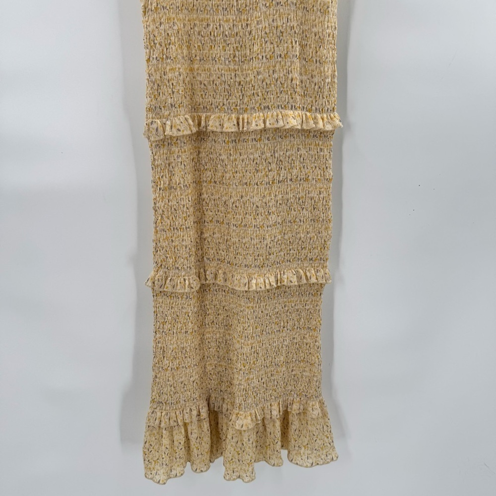 Mable yellow Sleeveless ribbed Dress size S - Picture 3 of 9